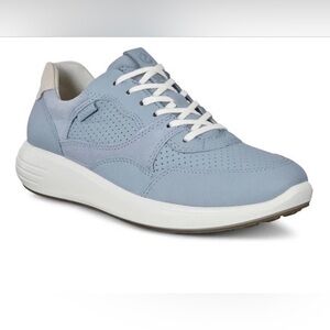 Ecco Soft 7 Runner Dusty Blue Leather Size 40 - US 9 Sneakers